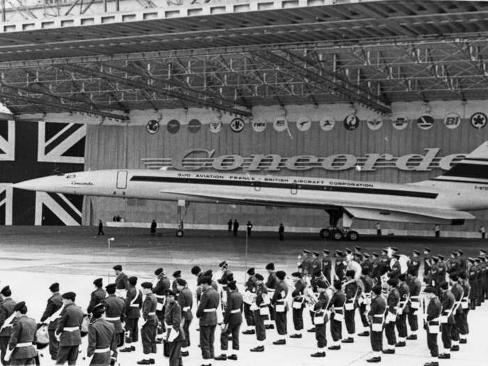 In 1967, the Concorde was presented to the public for the first time in Toulouse, France.