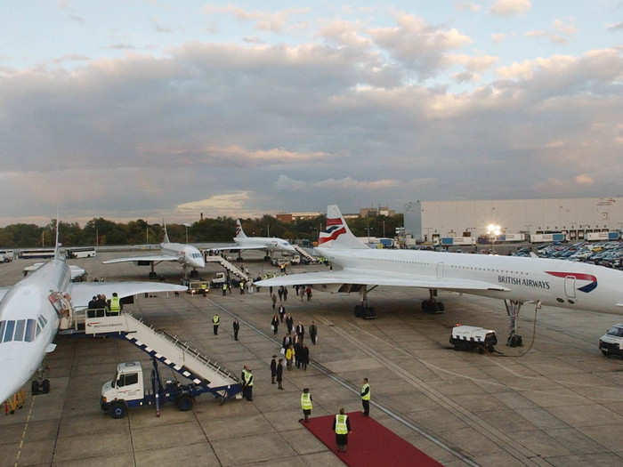 Soon, the Concorde became the preferred airborne choice of the rich and famous.