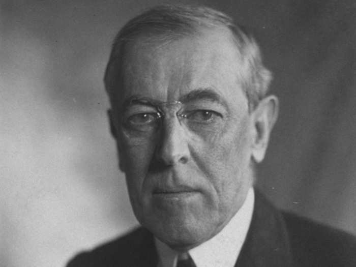 7. Woodrow Wilson