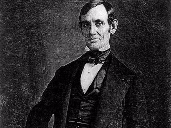 Abraham Lincoln worked as a clerk in a general store.