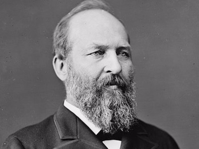 James Garfield was a boat driver and Christian preacher.