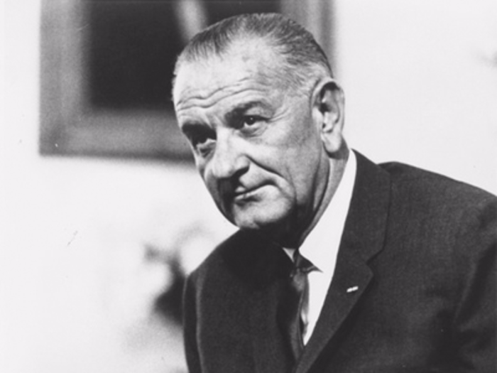 Lyndon B. Johnson worked as a shoe shiner, goat herder, and later, as a teacher for just $1,530.