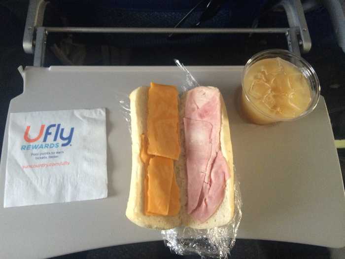 I ate half of the ham and cheese sandwich that was served during the flight. I kicked myself later for not finishing my food because we were in for a real surprise at the Havana airport.