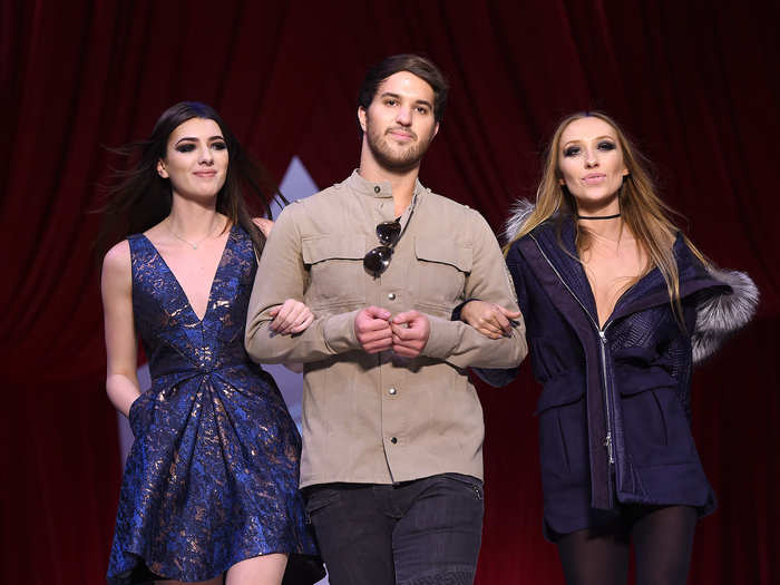 Kennedy and Matisse joined Warren as he took a bow on stage.