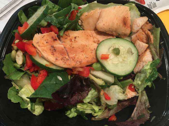 Lunch at Wendy’s revealed just how gross grilled chicken could get.