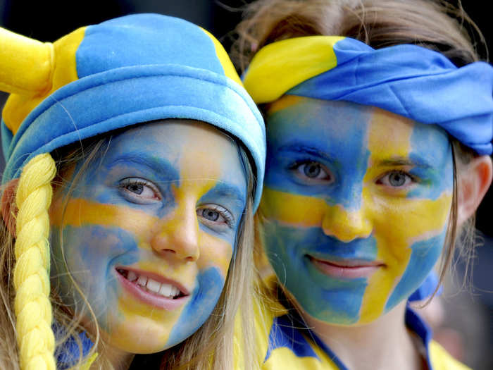 3) Sweden — Sweden had the highest proportion of female members of parliament — 43.6% — while net childcare costs accounted for just 5.8% of the average woman