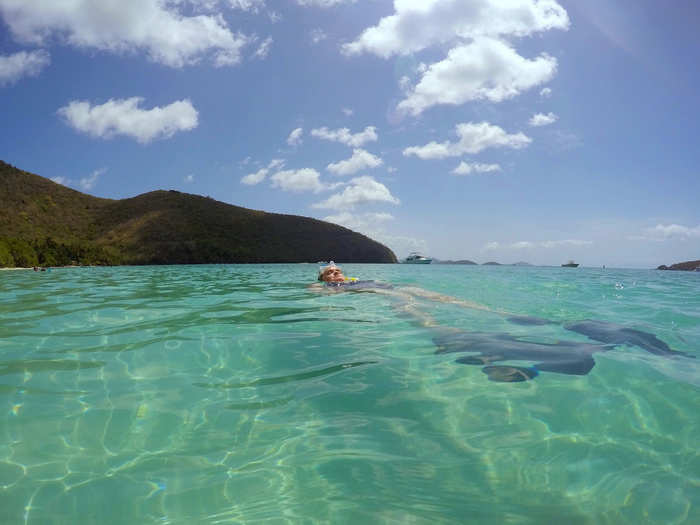 11. Maho Beach — Cruz Bay, St. John: Transparent waters make this beach a top spot for snorkeling. One traveller said said she "swam with a sea turtle and came ashore to sunbathe with an iguana."