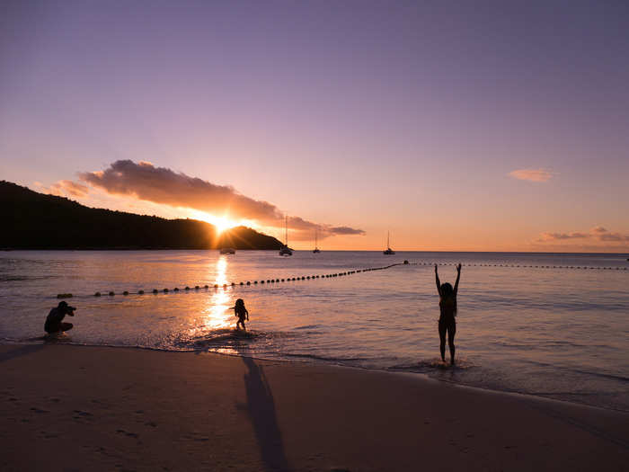 4. Anse Lazio — Praslin Island, Seychelles: This Seychelles beach has "crystal clear, warm waters, shade, sun and powder white sand." It also makes for a killer sunset shot.