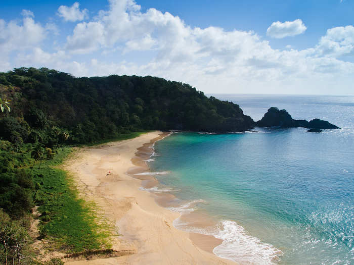 2. Baia de Sancho — Fernando de Noronha, Brazil: "As you walk through a small trail, you can