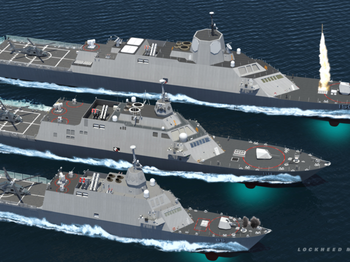 The navy is modernising its fleet and has signed an $11.25 billion deal with the US to provide four state-of-the-art Lockheed Martin multimission warships.