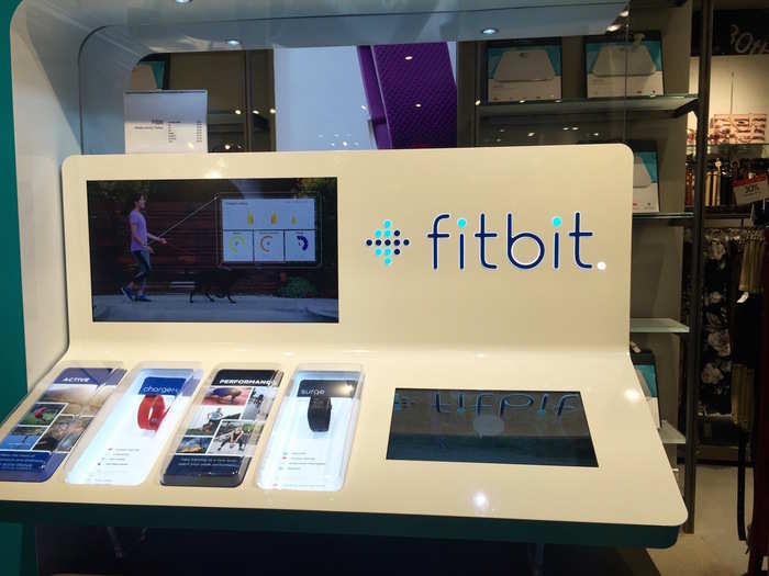 The Fitbit station is a new addition to One Below that wasn