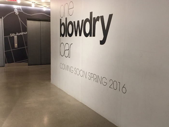 During my previous visit, the blow dry bar said it would open in Fall 2015. Now, it says it will open spring 2016. I still believe this addition will benefit Macy