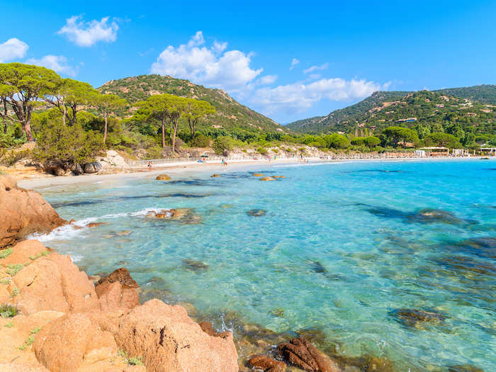 25. Palombaggia Beach — Porto-Vecchio, France: This "sublime" Corsica beach is a favourite among travellers thanks to its "warm sea and fine, powdery white sand."