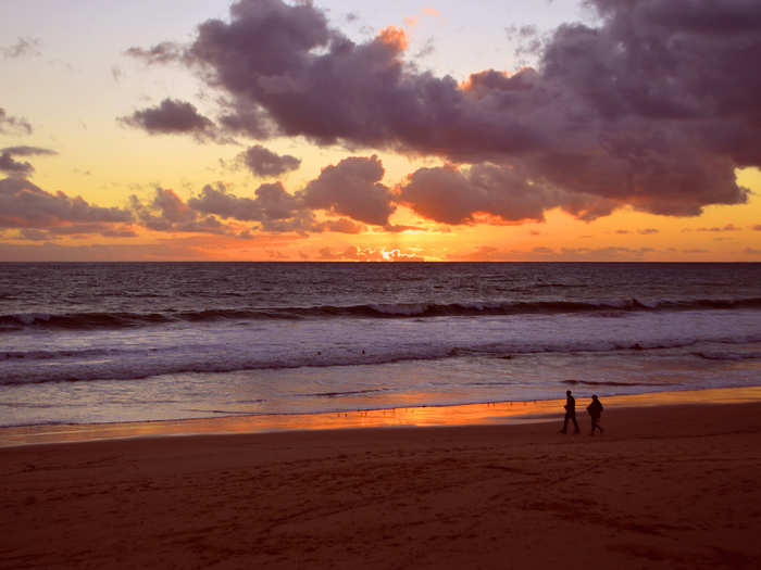 24. Praia Gale — Albufeira, Portugal: "It