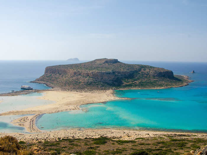 11. Balos Beach and Lagoon — Kissamos, Greece: "One of the best beaches I have ever seen," one reviewer wrote. Its stunning blue lagoon and clear water are worth the trip.