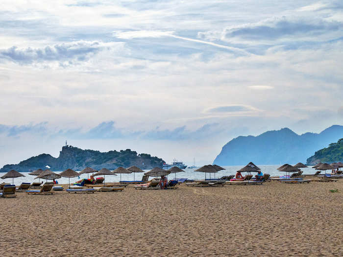8. Iztuzu Beach — Dalyan, Turkey: "This long, golden, sandy beach surrounded by pine-covered hills is a nesting place for turtles," one review wrote.