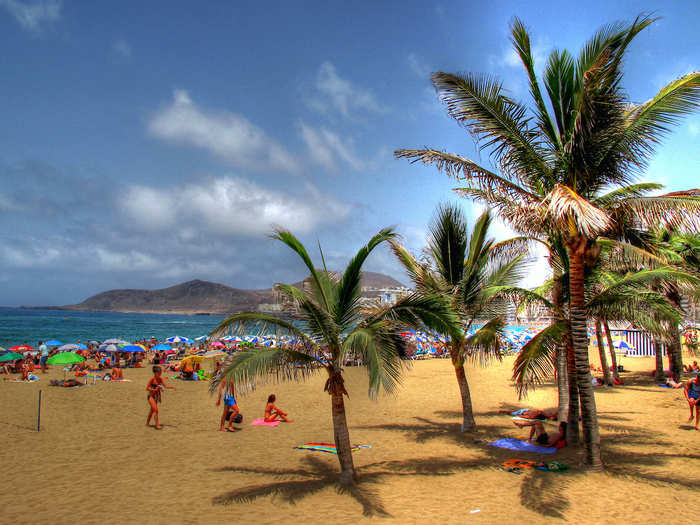 6. Playa de Cofete — Morro del Jable, Spain: "A great drive in amongst the hills and breathtaking when eventually descending to Corfete," one traveller wrote. "The beach seems endless."