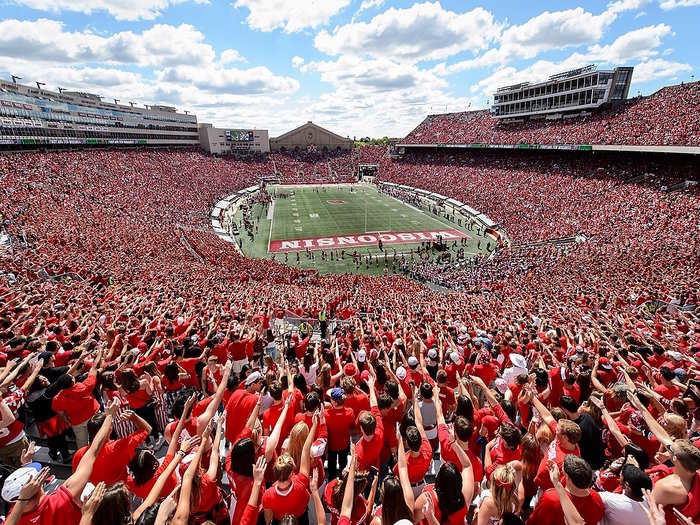 16. University of Wisconsin at Madison