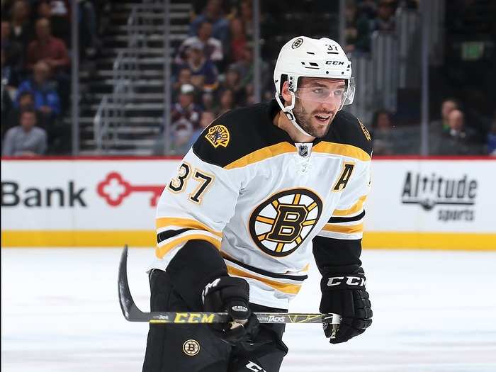 #10 Patrice Bergeron, Boston Bruins — $8.75 million