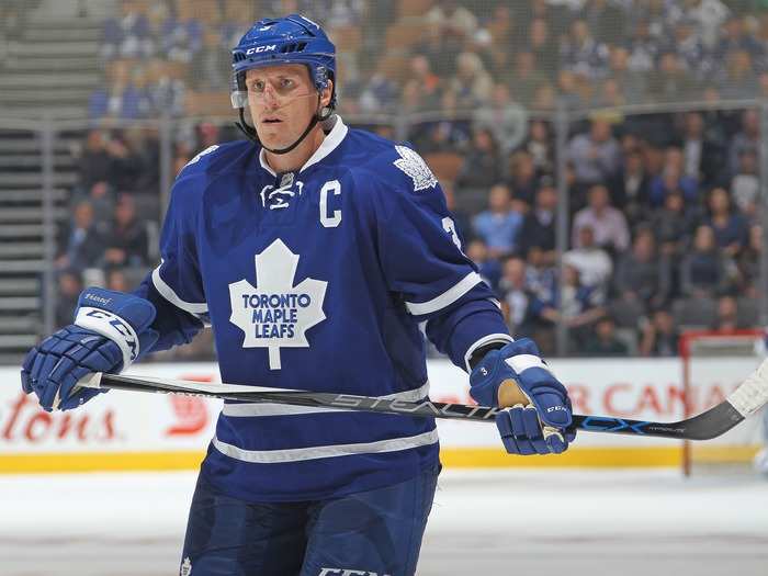 #12t Dion Phaneuf, Toronto Maple Leafs — $8 million