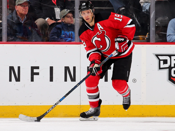 #23t Travis Zajac, New Jersey Devils — $6.5 million