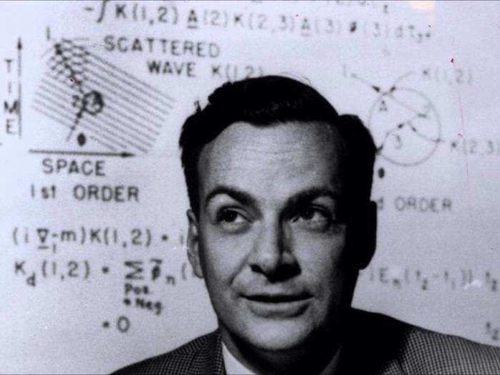 Richard Feynman, theoretical physicist.