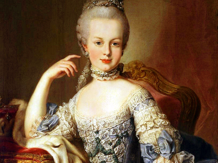 Marie Antoinette, Queen of France.