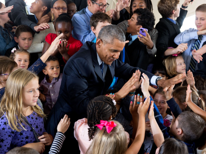 High fives all around!