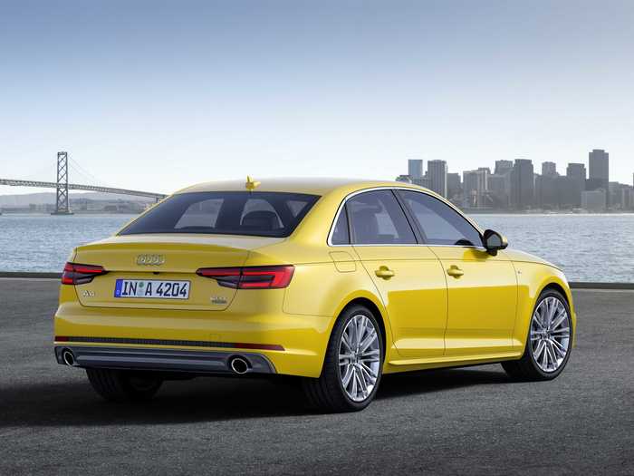 The new A4 is expected to offer Apple Car Play and Android Auto, plus 4G LTE mobile hotspot connectivity.