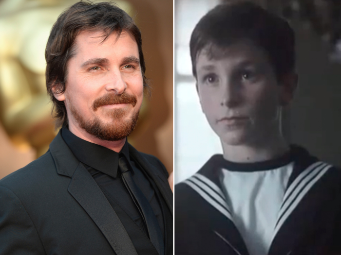 Christian Bale starred in an NBC miniseries, "Anastasia: The Mystery of Anna" when he was 12