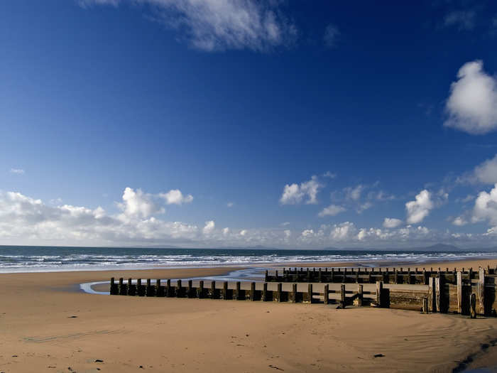 23. Barmouth Beach — Barmouth, Wales: "It was very windy and cold day but the beauty of the landscape more than made up for this," one user wrote of this beach, which is perfect for walking with scenic views.