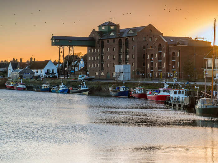 22. Wells Next the Sea Beach — Wells-next-the-Sea, Norfolk: "Such an atmospheric day at this lovely spot," one user wrote of the "secluded golden beach with a calm sea front lagoon."