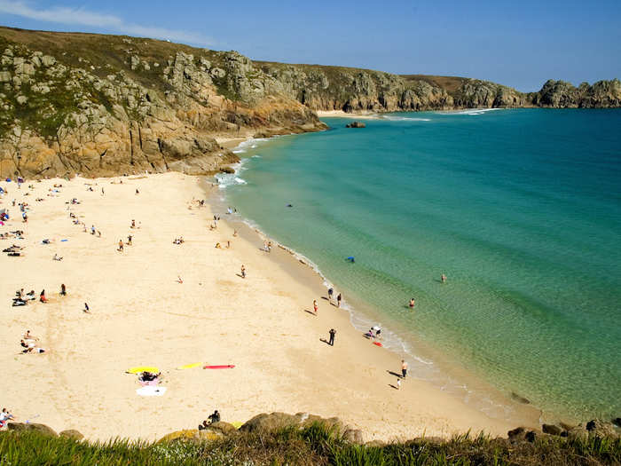 18. Porth Beach — Newquay, Cornwall: "Wonderful beach with steam running through," one traveller wrote of this "mesmerising" beach. According to another review, there