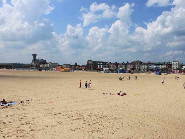 17. Garleston Beach — Garleston-on-Sea, Great Yarmouth: This beach is great for families. A "lovely long beach with loads of sand for the kids," you could spend the entire day making sandcastles here.