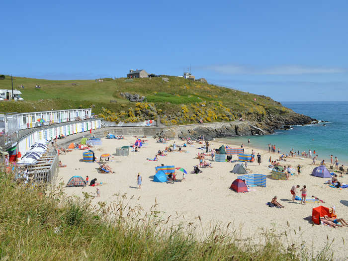 16. Porthgwidden Beach — St. Ives, Cornwall: "The beaches in St Ives are stunning in general and this little gem of a beach is very special," one traveller wrote of this stretch of sand. "Great food available at the beach café as well. Just lovely."