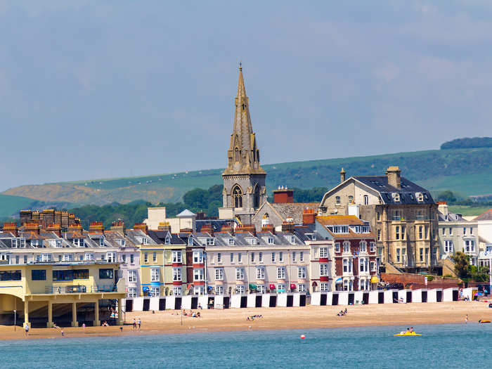 2. Weymouth Beach — Weymouth, Dorset: "A lovely walk along the shore with sea, sand and shells," one traveller wrote. There