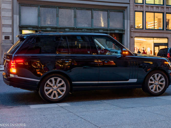 The overall length of the Range Rover has grown steadily over the years. The current fourth generation version is the longest in the history of the model — and it shows.