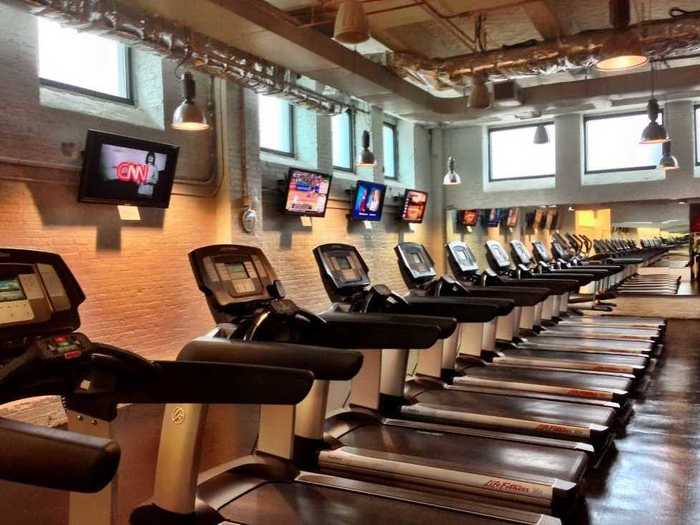 Ogilvy & Mather, an advertising agency, provides a gym for its employees.