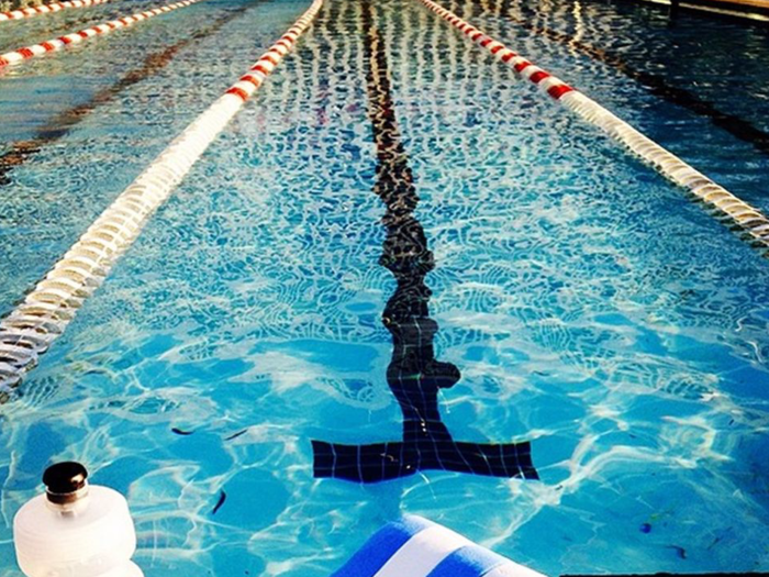 Oracle promotes healthy living with an in-house basketball court, volleyball court, and swimming pool.