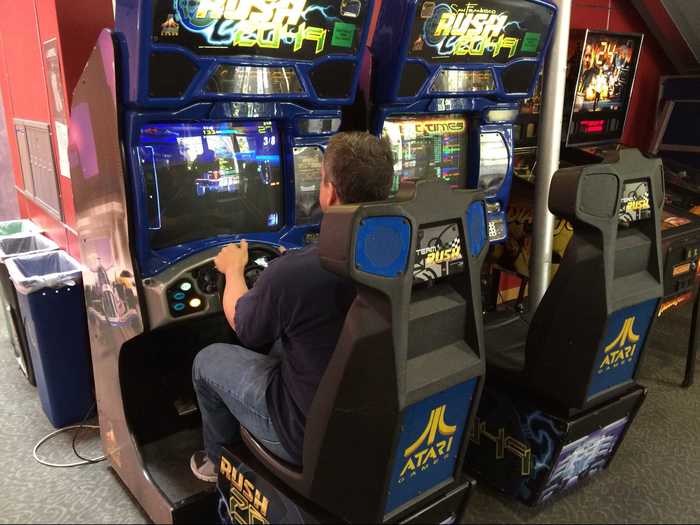 LinkedIn has an arcade room for employees who want to take a break.