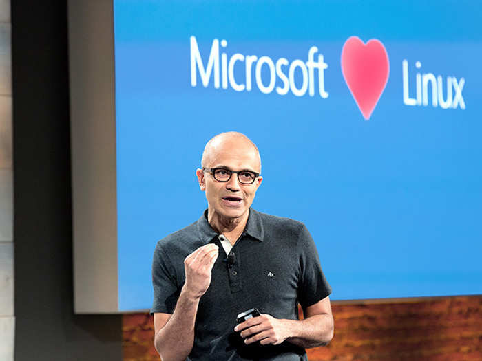 In general, Microsoft has been very good at playing with others recently. Under CEO Satya Nadella, Microsoft has made more of its apps available on more platforms, while simultaneously striking deals with one-time competitors like Red Hat..