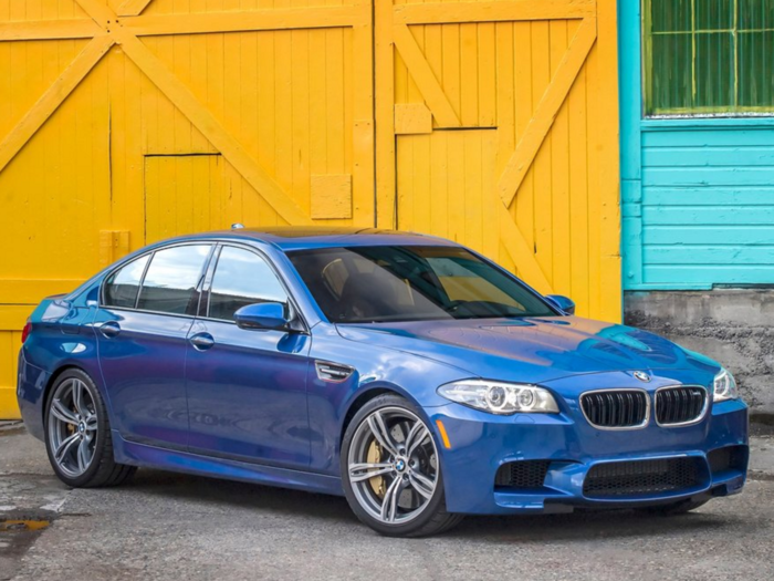 The BMW M5 is a no compromise performance sedan.