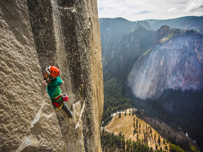 Verhoeven has been a competition climber for more than a decade, and he is always training. The route up The Nose requires a lot of patience and precision, but Verhoeven said he felt relaxed and ready for the challenge by the time he made his free-climb ascent.