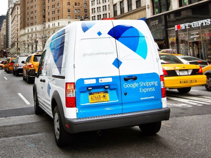 Google Express lets you get same-day deliveries on a bunch of different items (including fruits and veggies, as of last week) in cities like San Francisco, Boston, DC, and Chicago.