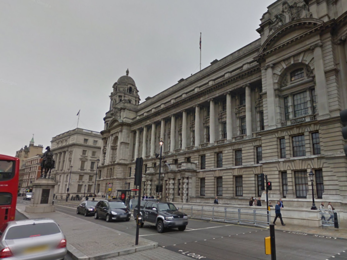 Old War Office building, Whitehall (present day) —The building took five years to complete and over a century later is still standing. It was the centre for military planning throughout the major conflicts of the 20th century.