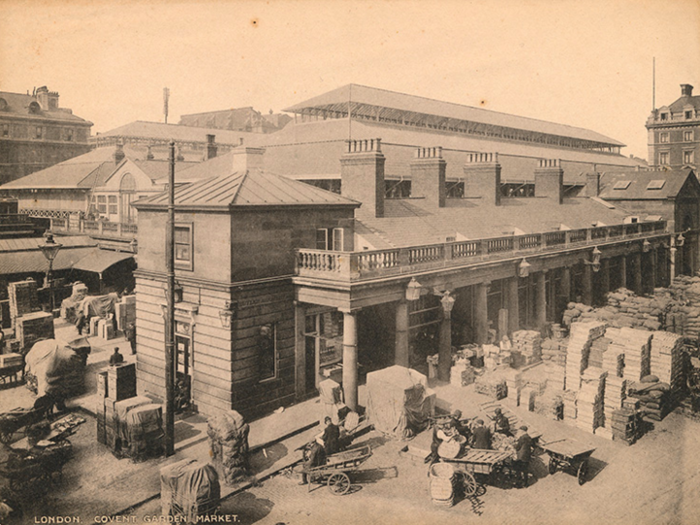 Covent Garden market (date unknown) — On the fringes of London