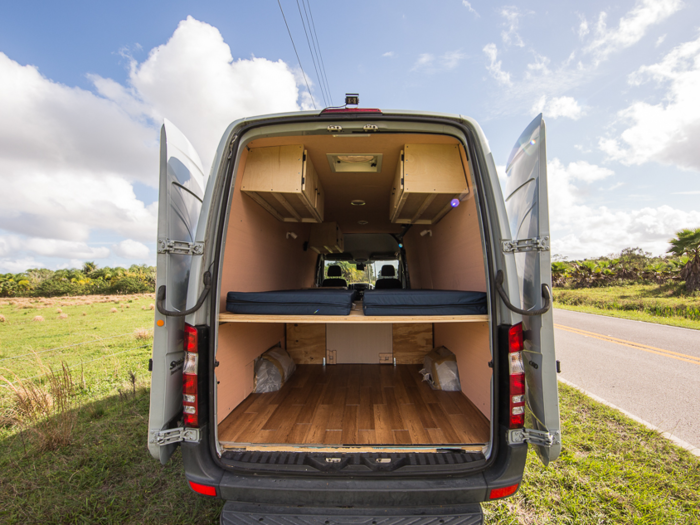 2 brothers ditched the desk job life to travel to all 50 US states in an 82-square-foot van