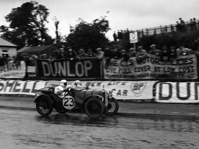 By the early 1920s, Enzo landed a job at Alfa Romeo as a race car driver. Fellow drivers at the company included legendary aces like Tazio Nuvolari, seen here in an Alfa.