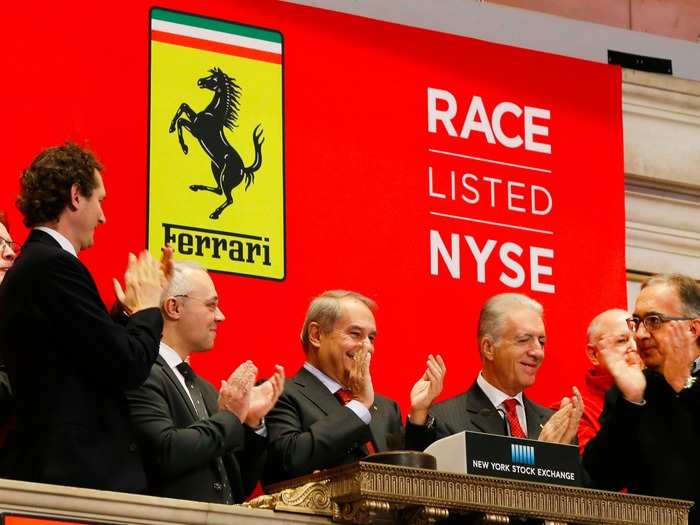 With its IPO, Ferrari has completed its transformation from a startup racing operation to a multi-billion-dollar global brand. But true to its roots, Ferrari trades on the New York Stock Exchange under the ticker symbol RACE.