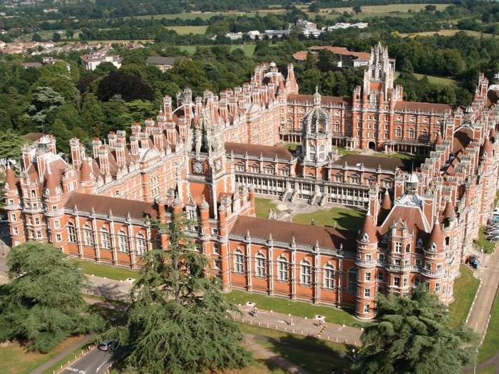 7: Royal Holloway – 2.6%. Royal Holloway